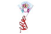 Spiele im Freien - Kites Ready 2 Fly - Kite Unicorn - PL200UN