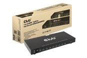 Video Audio Switcher - Club 3D CSV-1383 - video/audio splitter - 8 ports - CSV-1383