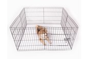 Hunde - Active Canis Welpen-Laufstall und Hundegehege 122x122x61cm - T6845