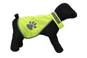Hunde - Active Canis Reflektierender gelber Mantel für Hunde Größe L - 15112