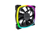 Gehäuselüfter - Montech AX120 PWM BK - Gehäuselüfter - 120mm - Schwarz mit RGB LED - 27 dBA - AX120 PWM BK