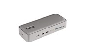 Dockingstationen - StarTech.com 129UE-USBC-KVM-DOCK Dual-Laptop USB-C KVM Docking Station Dual Monitor 4K 60Hz DisplayPort Dock 5-Port USB Hub GbE 90W/45W Power Delivery to Two Laptops Windows/Mac 2-Host KVM Dock - 129UE-USBC-KVM-DOCK