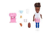 Dolls & Accessories - Barbie Chelsea Can Be… Barista Doll And 7 Career-themed Accessories Including Coffee Maker - HKD95