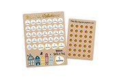 Spielzeug - Folat BV Sinterklaas Countdown Calendar with Stickers Welcome Sint & Piet - 65698