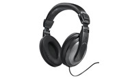 Kopfhörer/Headsets - Hama Headphone Shell Over-Ear Wired Black - 00184143
