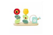 Baby Spielzeug - Classic World Wooden Stacking Puzzle Flower Garden 11 pcs - 20101
