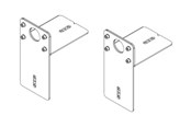 Wandhalterungen, AV-Halterungen & AV-Möbel - Multibrackets M mounting kit - for display stand - black - Max 160 kg - recommended for 75" - 7350105216350