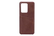 Handys - Cover & Cases - ONSALA Mobilecover Brown Samsung S20 Ultra Creditcard Pocket - 588527