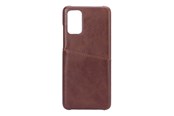 Handys - Cover & Cases - ONSALA Mobilecover Brown Samsung S20 Plus Creditcard Pocket - 588525