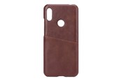 Handys - Cover & Cases - ONSALA Mobilecover Brown Huawei Y6 Creditcard Pocket - 588541