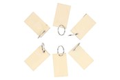 Holzspielzeug - Lobbes Wooden Keychains 6 pcs. - 927019