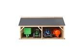 Holzspielzeug - Kids Globe Farm Shed for Tractors 1:50 - 610047