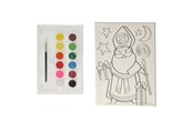 Kreativ-Spiele - Wins Holland Canvas Sinterklaas painting set - FB318