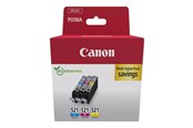 Druckerzubehör - Tinte & Toner - Canon CLI-521 / 2934B015 C/M/Y Multi Pac - 2934B015