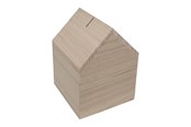 Holzspielzeug - Playwood Piggy Bank House Paulownia Wood - sl228c