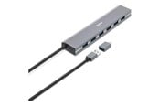 USB-Hubs - Hama 00200137 interface hub USB-Hubs - USB 3.1 - 7 - Grau - 00200137
