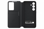 Handys - Cover & Cases - Samsung Galaxy S24 Smart View Wallet Case - Black - EF-ZS921CBEGWW