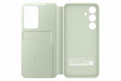 Handys - Cover & Cases - Samsung Galaxy S24 Smart View Wallet Case - Light Green - EF-ZS921CGEGWW