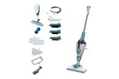 Dampfreiniger - Black & Decker Dampfreiniger BLACK+DECKER steam-mop BHSM1610DSM - steam cleaner - stick/handheld - white/aqua - BHSM1610DSM
