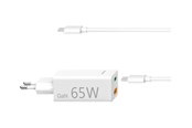 Handys - Adapter und Ladegeräte - Hama power adapter - USB Type A USB-C - 65 Watt - 00200016