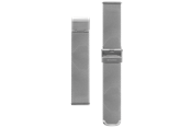 Smartwatches, Pulsuhren, Sportuhren & Schrittzähler - Withings Metal Wristband-Milanese Silver - 18 mm - 3700546704727