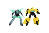 Figuren - Transformers EarthSpark Cyber-Combiner Bumblebee and Mo Malto Action Figure Set - 2-Pack - F84395L00