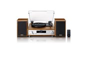 Plattenspieler - Lenco MC-160WD - HiFi Stereo system with Record Player DAB+/FM radio and Bluetooth® - Wood - Plattenspieler - MC-160WD