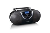 DAB, Netzwerk und Radiowecker - Lenco SCD-6900BK - Boombox with DAB+ FM radio and CD/ MP3 player - Black - DAB/DAB+/FM - Stereo - SCD-6900BK