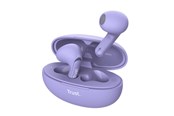 Kopfhörer/Headsets - Trust Yavi Bluetooth ENC - Purple - 25299