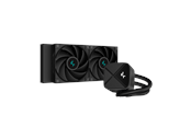 CPU Kühler - DeepCool LS520S ZERO DARK - CPU-Wasserkühlung - Max 33 dBA - R-LS520-BKNNMM-G-1