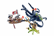 Playmobil - Playmobil Pirates - Kampf mit dem riesigen Oktopus - 71419