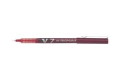 Utensilien zum Schreiben und Zeichnen - Pilot Pen Pilot Hi-Tecpoint V7 - rollerball pen - red - PIBX-V7R N