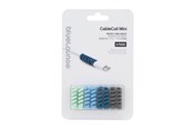 Kabelkanal / Kabelschlauch - Bluelounge Design CableCoil Mini - 9-pack - Blue - BLUCCOM-OMBLU