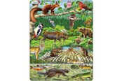Puzzle - Larsen Puzzles Nordic Forest (45 pcs) - LA-FH15