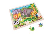 Puzzle - Playwood Wooden Jigsaw Puzzle Wild Animals Holz - RS204A