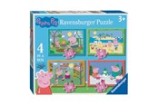Puzzle - Ravensburger Peppa Pig Seasons Puzzle 4in1 Boden - 31146