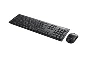 Tastaturen - Lenovo 100 Wireless Combo - keyboard and mouse set - English - black - Tastatur & Maus Set - Englisch - Schwarz - GX30L66303