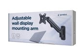 Monitorhalterung - Gembird MA-WA1-01 mounting kit - adjustable arm - for LCD display - fine texture black - MA-WA1-01