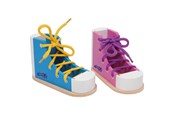 Baby Spielzeug - Small Foot - Wooden Lace-up Shoes 2pcs. - 6475