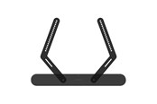 Wandhalterungen, AV-Halterungen & AV-Möbel - Sanus SANUS Soundbar Mount for Sonos Ray Black - Max - recommended for - WSSAMF1-B2