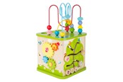 Baby Spielzeug - Small Foot - Wooden Activity Cube with Ball Track. - 10605