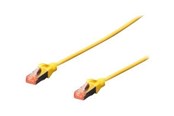 Netzwerk - Kabel - DIGITUS Patch Cable - patch cable - 10 m - yellow RAL 1018 - 10m - DK-1644-100/Y