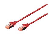 Netzwerk - Kabel - DIGITUS Professional patch cable - 3 m - red - Rot - 3m - DK-1644-030-R-10