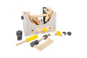 Holzspielzeug - Small Foot Wooden Toolbox 2-in-1 28 pcs - 11809