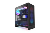 Gehäuse - NZXT H7 Flow RGB (2024) - All Black - Gehäuse - Miditower - Schwarz - CM-H72FB-R1