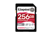 Speicherkarten - Kingston Canvas React Plus V60 SD - 280MB/s - 256GB - SDR2V6/256GB