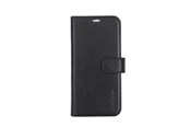 Handys - Cover & Cases - Radicover Wallet Case 2in1 Anti Radiation Leather MagS Black - iPhone 15 Pro - RAD286