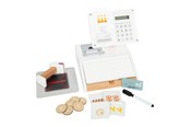 Rollenspiele - Small Foot - Wooden Toy Cash Register with Scanner 15dlg. - 12249