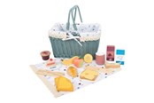 Rollenspiele - Small Foot - Picnic Set with Wooden Play Food Tasty 26dlg. - 12325