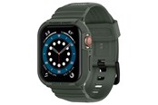 Smartwatch - Accessories - Spigen Rugged Armor Pro - green - Apple Watch 45mm/44mm - 062CS26016